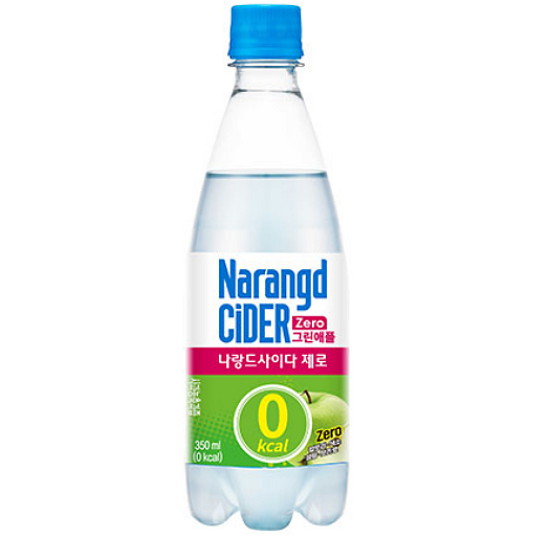동아오츠카 나랑드 사이다 제로 그린애플 350ml