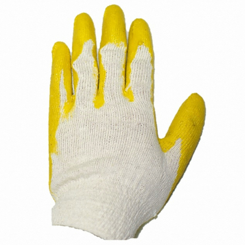 동원  노란색 반코팅 장갑