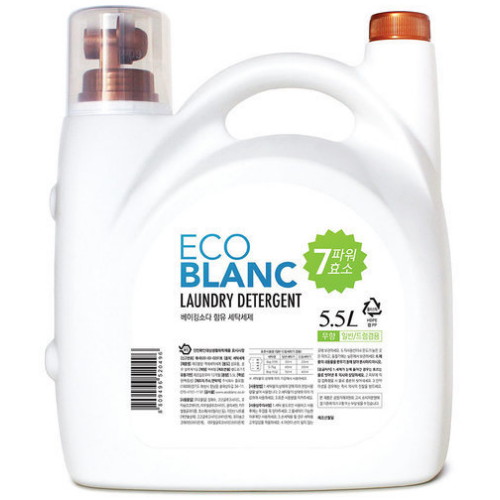 에코블랑 베이킹소다 세탁세제 무향 5.5L