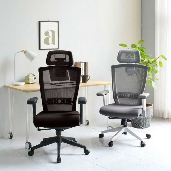 시니프  블랙바디 메쉬의자 PG500