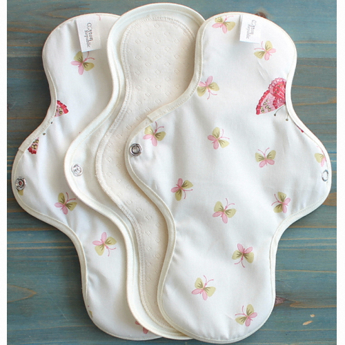 코튼리퍼블릭 프리미엄 면생리대 버터플라이 중형