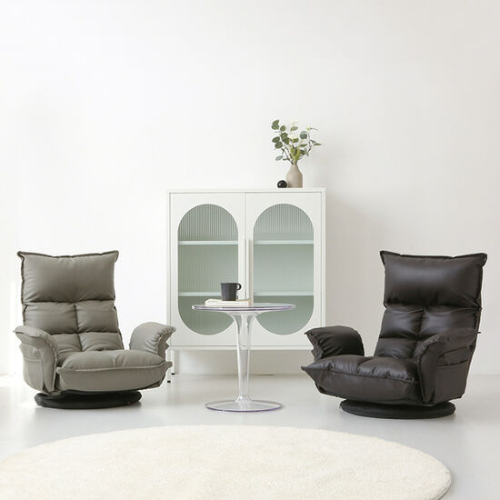 마켓비 AMBO 회전팔걸이형 좌식소파 1인용