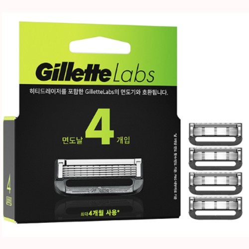 질레트  랩스 딥클렌징바 면도날