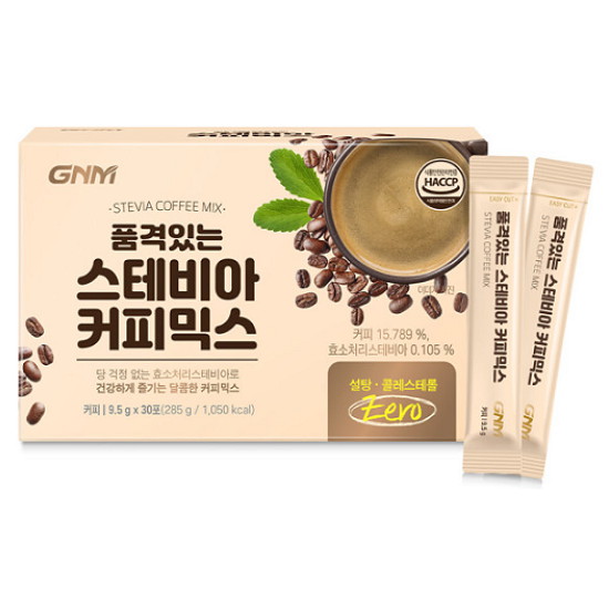 지엔엠라이프 GNM자연의품격 품격있는 스테비아 커피믹스 30개입