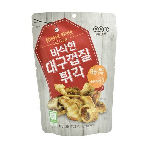 오희숙전통부각  바삭한 대구껍질 튀각 30g
