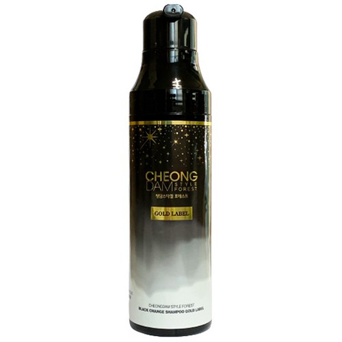 청담스타일 포레스트 블랙체인지 샴푸 골드라벨 흑갈색 200ml