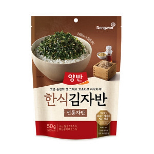 동원F&B  한식 김자반 전통자반 50g