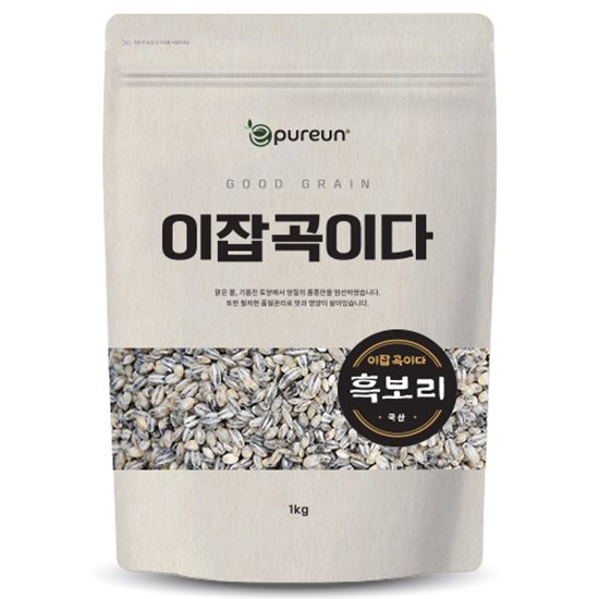 이잡곡이다 국산 흑보리 1kg