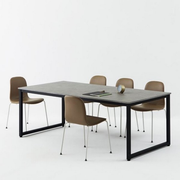 장인가구 트리어 초대형 오피스 철제 책상