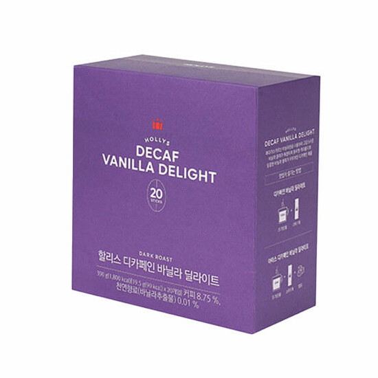 할리스  디카페인 바닐라딜라이트 20개입