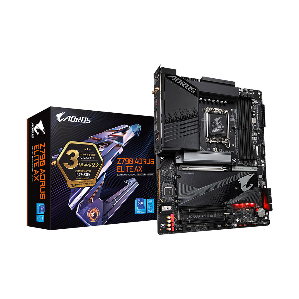 GIGABYTE  Z790 AORUS ELITE AX 제이씨현
