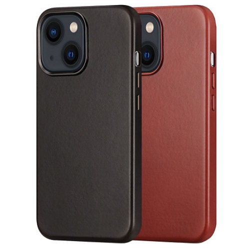 베락스  아이폰14 프로 맥스 DUX DUCIS 프리미어 레더 케이스