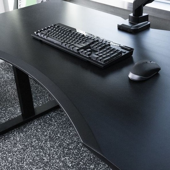 루나랩 카본파이버 패턴 게이밍 책상