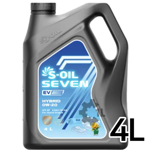 에스오일  세븐 EV 하이브리드 0W20 4L