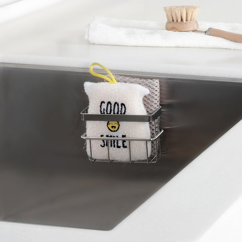 굿센스  스파이더락 수세미거치대