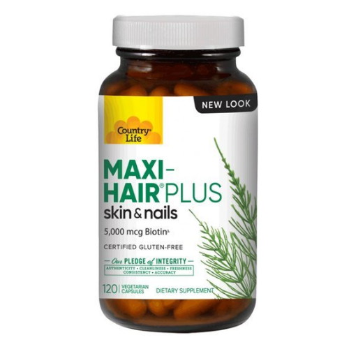컨트리라이프 맥시 헤어 플러스 5000mcg 120캡슐