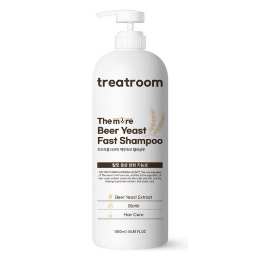트리트룸 더모어 맥주효모 탈모샴푸 1030ml
