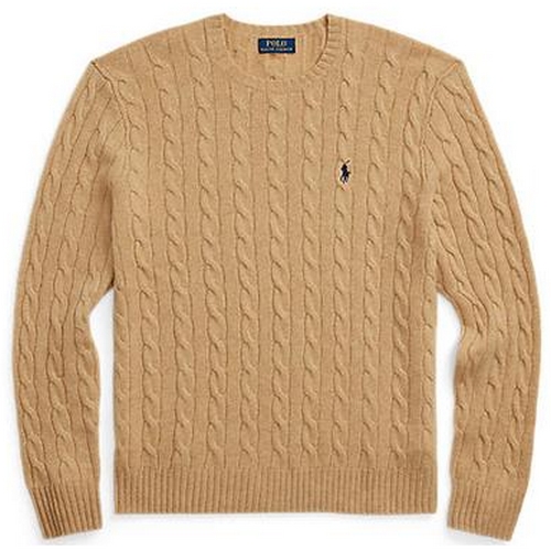 폴로랄프로렌 남성 케이블 니트 울 캐시미어 스웨터_MNPOSWE16821235200