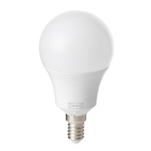 이케아  LED TRADFRI 470루멘 구형 전구 5.2W