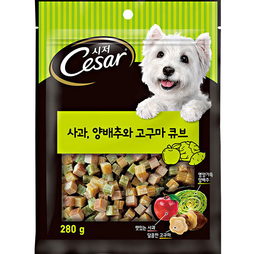 시저 사과, 양배추와 고구마 큐브 280g