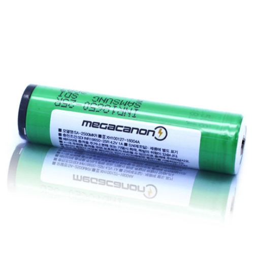 신아C&C  메가캐논 18650 2500mAh 벌크