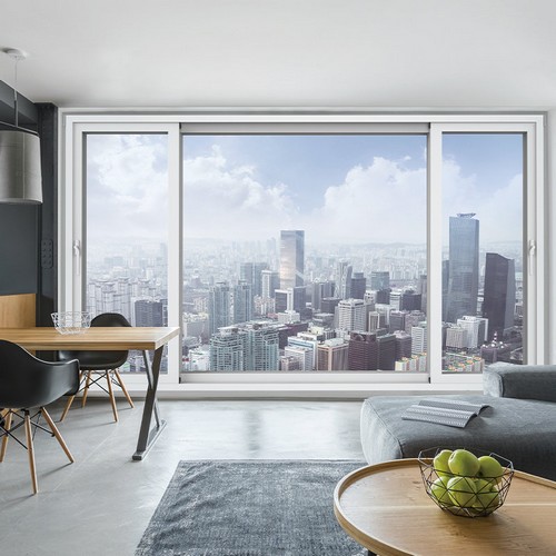 리바트  L-SAFE 3 전면 발코니 세트