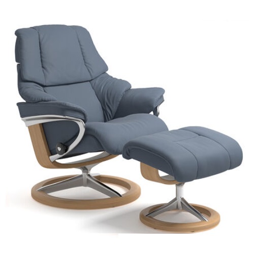 스트레스리스 레노 시그니쳐 팔로마 천연가죽 리클라이너 1인용