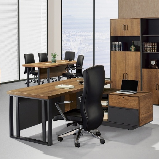 퍼니럭스 에디션 모던중역 501 사이드 책상세트