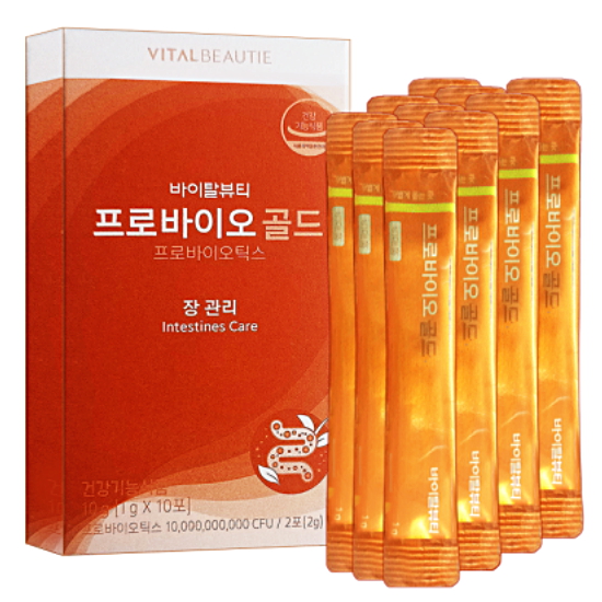 바이탈뷰티 프로바이오 골드 1g 60포