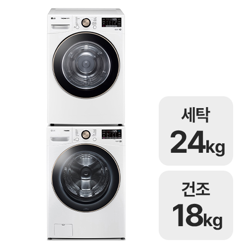 LG전자 트롬 F24WDLP + RH18WTLN