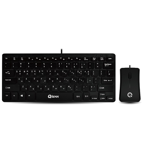QSENN  KM6000 미니 키보드 마우스 세트