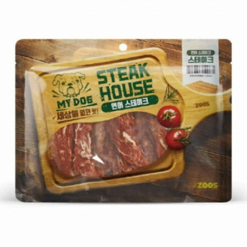 더주스 마이독 스테이크하우스 연어 스테이크 320g