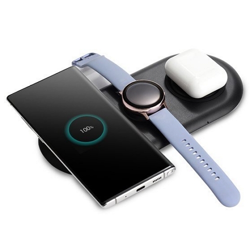 디에스트레이딩  3in1 무선충전기 SRQWCTX-3in1-SS01