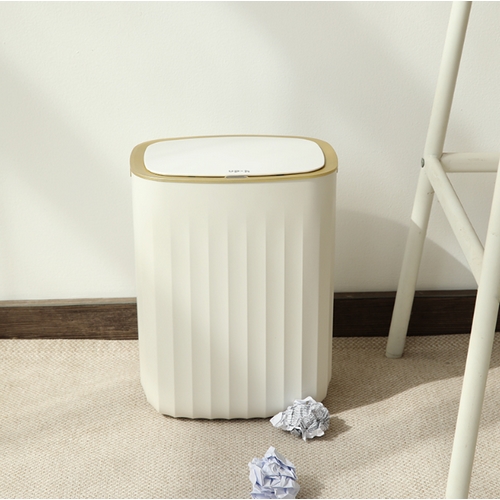 아망떼  뉴심플 골드 자동센서 휴지통 15L