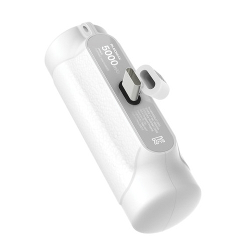 플레오맥스  미니 일체형 C타입 도킹형 보조배터리 PM-MINI5000_CT 5000mAh