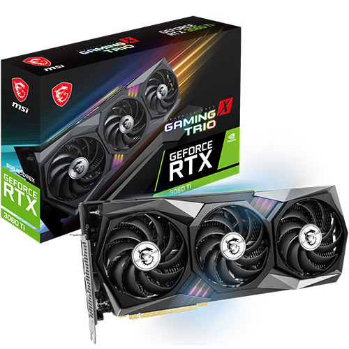MSI  지포스 RTX 3060 Ti 게이밍 X 트리오 D6X 8GB 트라이프로져2