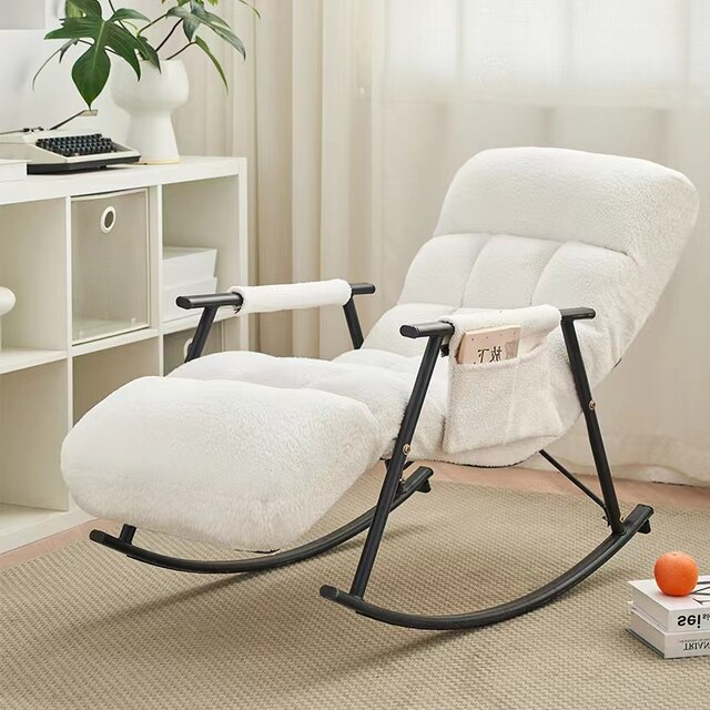 니뜰리히 부클레 패브릭 흔들의자 1인용