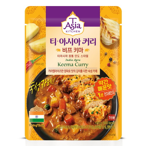 샘표식품 티아시아키친 비프 키마 커리 170g
