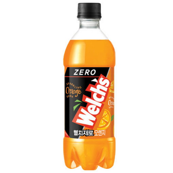 농심 웰치 제로 오렌지 500ml