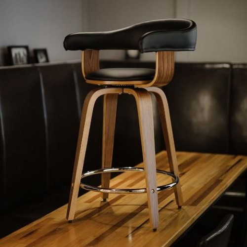 에이비퍼니쳐  채플린 회전 홈바의자 70cm