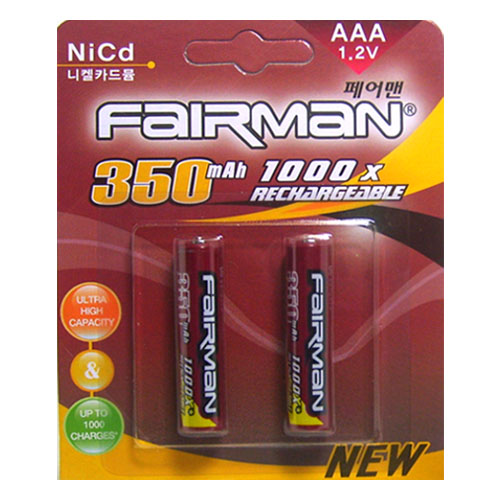 페어맨  니켈카드뮴 AAA