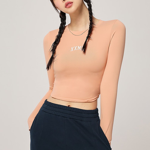 젝시믹스  코튼라이크 핑거홀 롱슬리브 XT4368G