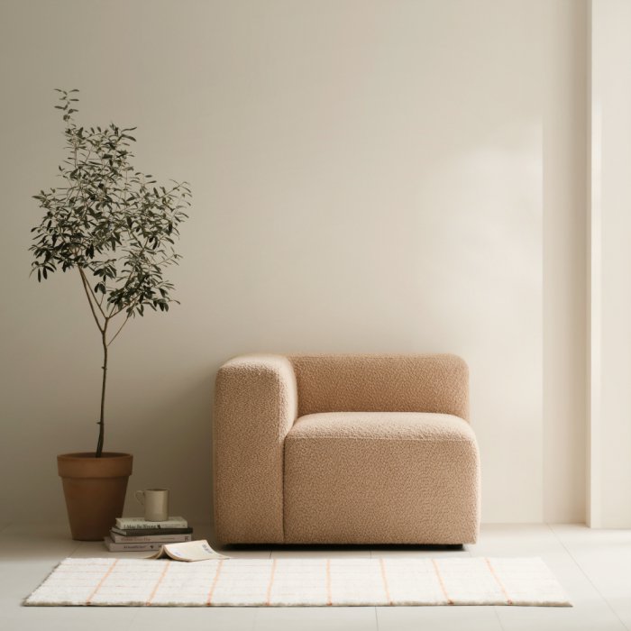 일룸 무브 부클 패브릭 소파 1인용