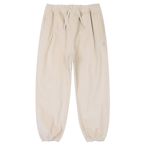 캉골 남성 베이스볼 스웨트 팬츠_4513 (아이보리)