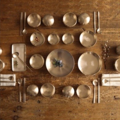 놋담 방짜유기 6인 반상기세트 45P