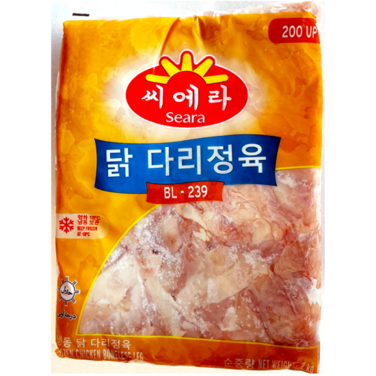 CJ제일제당  씨에라 할랄 닭다리살 2kg