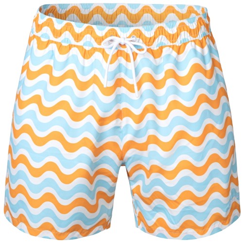 배럴  오션 패턴 스윔 쇼츠 선셋 BI2MWBS08OWV