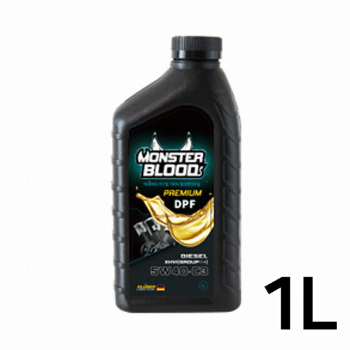 몬스터블러드  프리미엄 DPF 5W40 1L