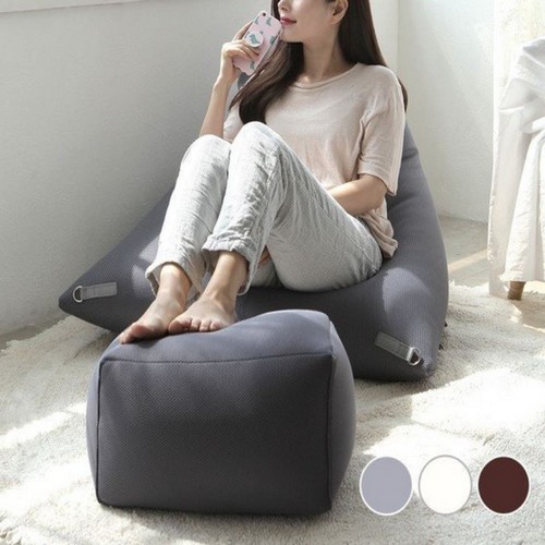 리브맘 달콤 빈백 풋스툴 발받침대