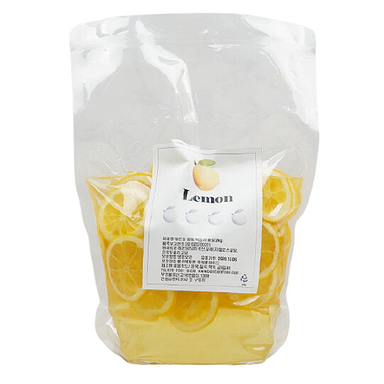 봄봄푸드 수제 레몬청 1kg [1개] - 에누리 가격비교